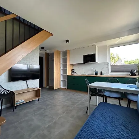 Apartamenty w sam las by KLIF Ustka- apartament dwupoziomy z klimatyzacją ul Poświatowskiej 42-2