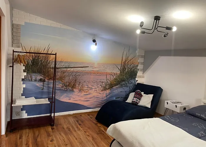 Apartament przy ulicy Zaruskiego blisko plaży Ustka