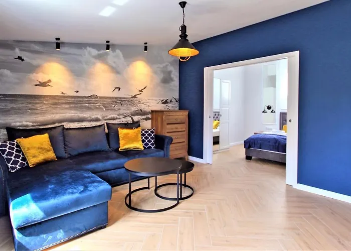 Apartamenty Royal Maris 6 - najlepsza lokalizacja w Ustce, blisko plaży i portu, bezpłatny parking, ścicsłe centrum Ustka