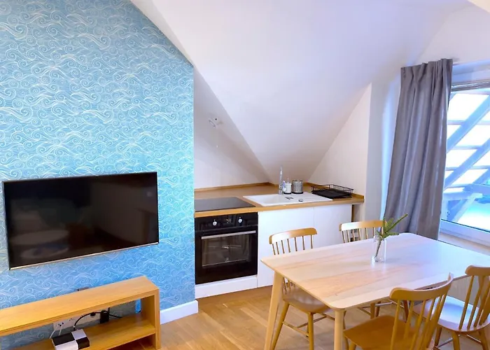 Apartament 3Fale - Bulwar Portowy, 3 min do plaży i promenady Ustka