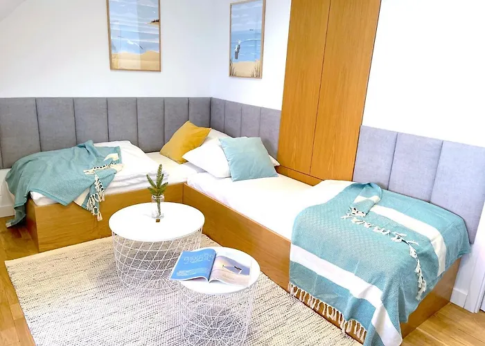 Apartament 3Fale - Bulwar Portowy, 3 min do plaży i promenady Ustka