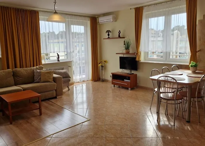Słoneczny apartament Na Wydmie z windą Ustka
