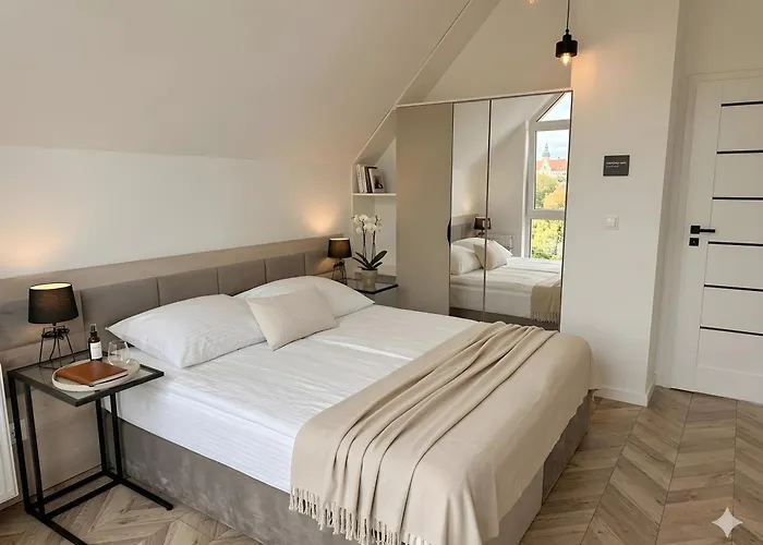 Apartament SunBaltic Premium Ustka, II Poziomy, Przy Lesie, Dwa Balkony, Klimatyzacja, Parking