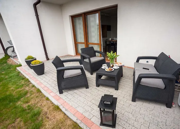 Apartamenty Bałtyckie - Sloneczna Oaza - Parking, Taras, Ogród, WIFI Ustka