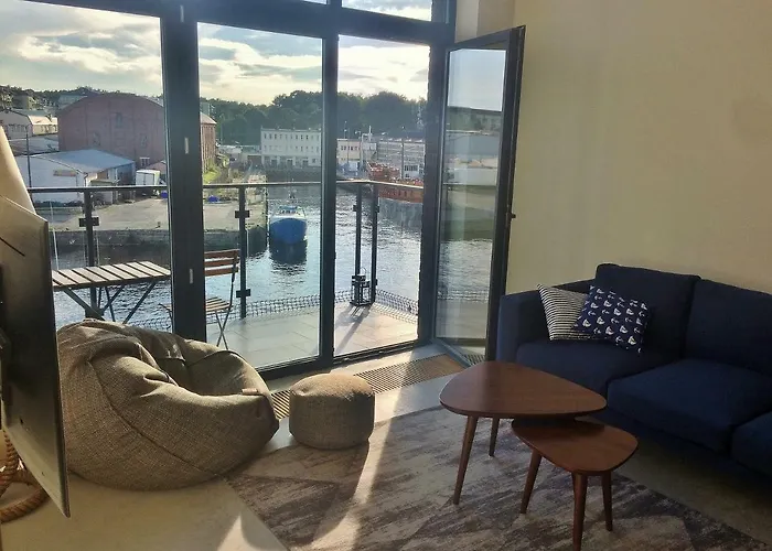 Apartamenty Port Ustka centrum nad wodą z miejscem garażowym